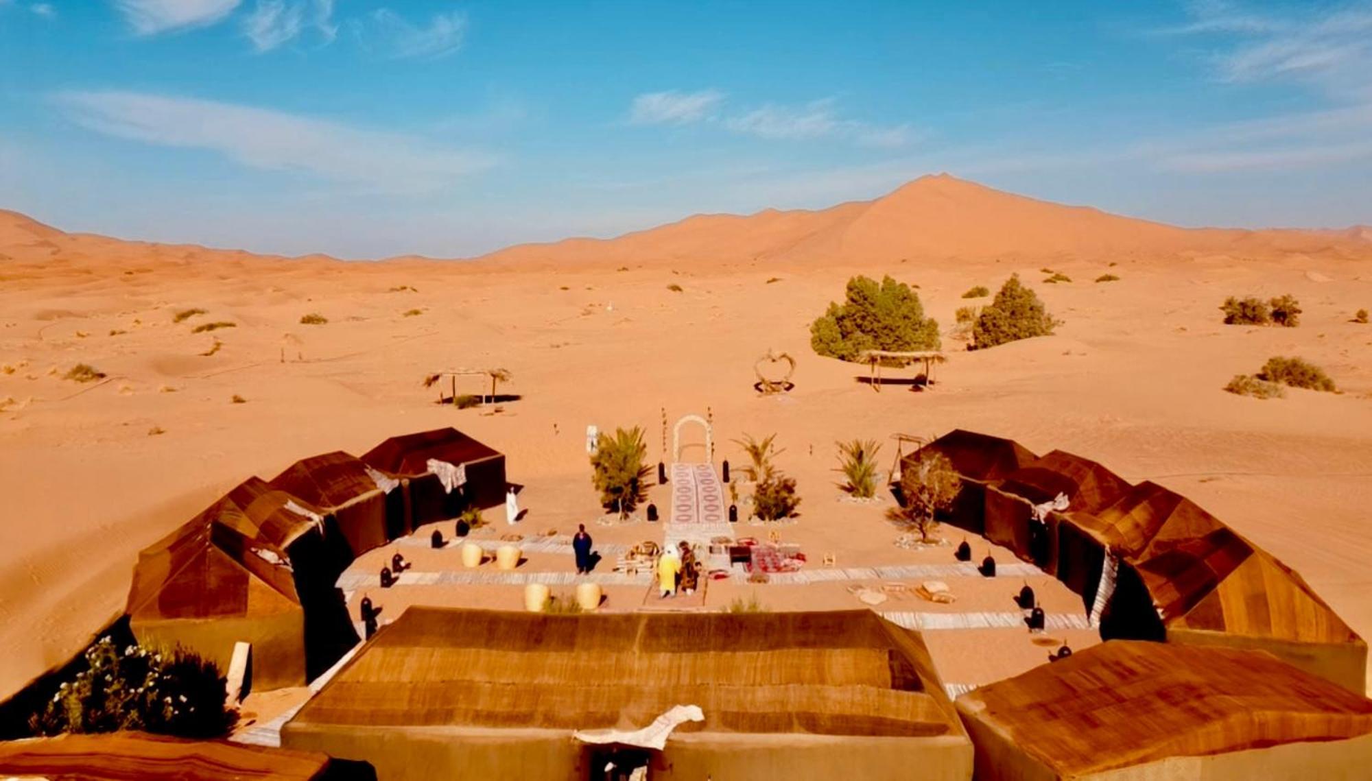 Sahara Wellness Camp Bed & Breakfast Merzouga Dış mekan fotoğraf